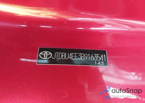 2011 Toyota Corolla Le from USA, damaged, VIN JTDBU4EE3B9163541